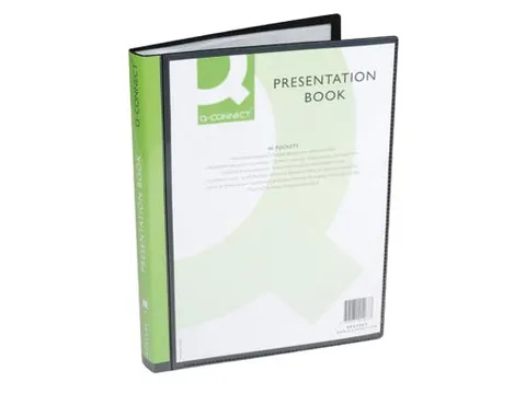 Showalbum Personaliseerbaar A4 40 Tassen Zwart