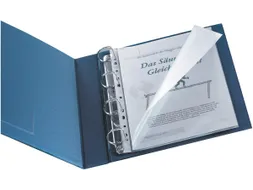 Geperforeerde Showtas A4 11-gaats Glashelder 80mic Pak 25 Stuks
