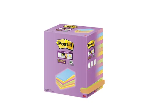 Memoblok 3M Post-it 655 127x76mm color notes