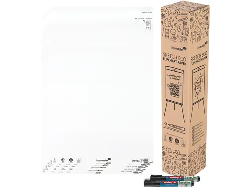 Legamaster SKETCH ECO Flipoverpapier 98x65cm blanco 5x 20vel