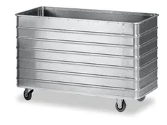 Bakwagen Aluminium Draagverm. 250Kg LxBxH 1130x730x935mm 656l