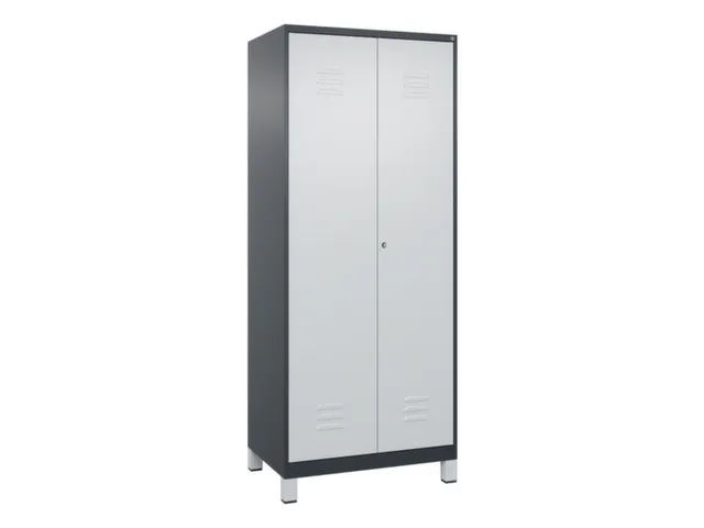 locker voor scheiding van kleding,HxBxD 1850x800x500mm,2vak