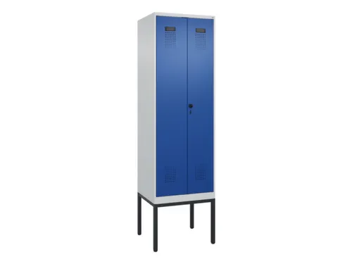 locker voor scheiding van kleding,HxBxD 2120x600x500mm,2vak