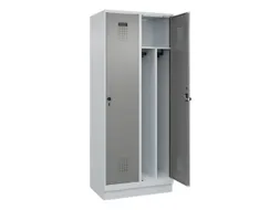 locker voor scheiding van kleding,HxBxD 1950x800x500mm,2vak