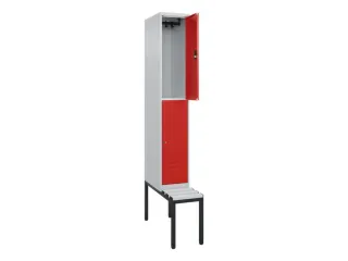 Dubbeldekse dekenkist,HxBxD 2120x300x815mm,1x2vak.,vak B 300mm - 2