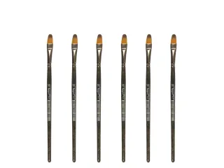 Penseel Kangaro Serie 342 kattentong Nr. 10 synthetisch doos 6 stuks - 1