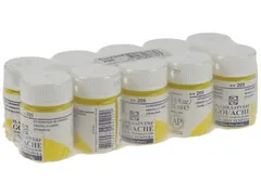 plakkaatverf Extra Fijn flacon van 16 ml, citroengeel