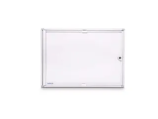 Binnenvitrine wand MAULextraslim whiteboard 2xA4 met slot - 8