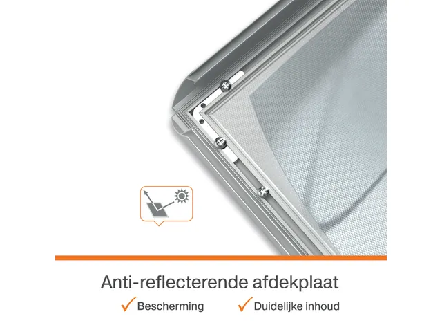 Cadre clipsable Nobo Impression Pro ignifuge A3