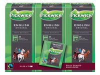 Thee Pickwick Fair Trade Engelse thee 25 zakjes van 2gr