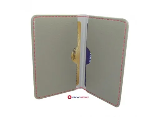 Creditcardhouder RFID Imitatieleer 2 pasjes Assorti