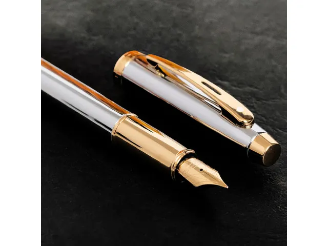 Vulpen SHEAFFER 100 E9340 M Bright chrome gold tone