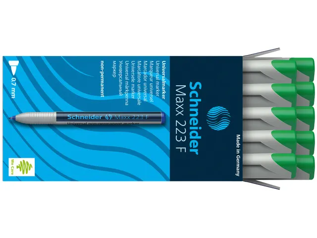 Marqueur universel Schneider Maxx 223 F non-permanent vert