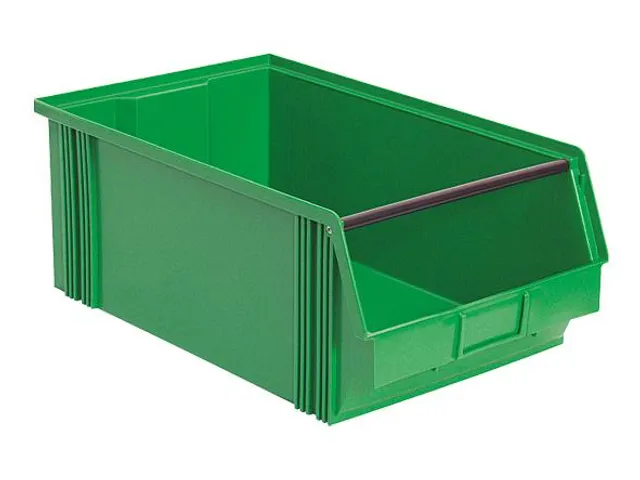 Zichtbak Hxbxd 200x300x510/450mm Pe Groen