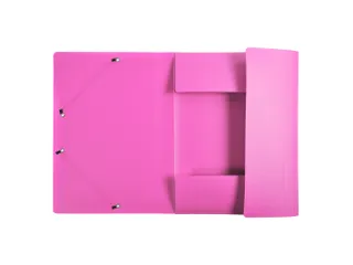 Elastomap A4 3 Kleppen Polypropyleen 5/10de Assorti - 20