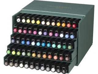 Tekenstift Faber-Castell Pitt Artist Pen Brush 60dlg studiobox - 9
