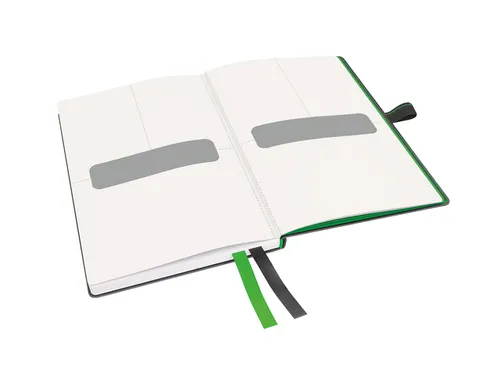 Notitieboek Leitz Complete A6 lijn 160 pagina's 100gr zwart