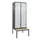 Z-garderobekast,HxBxD 2120x800x815mm,4vak,vak B 400mm,draaigrendel