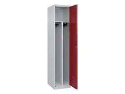 locker voor scheiding van kleding,HxBxD 1850x400x500mm,1vak