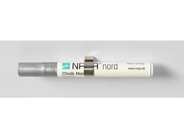 Marqueur craie Naga 4,5mm argent 2 pièces