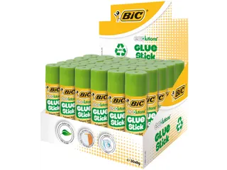 Lijmstift Bic ecolutions 8gr doos à 20+10 gratis - 1