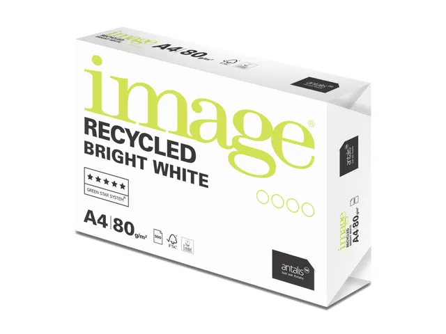 Image Recycled Kopieerpapier A4 80 Gram Bright White Voordeelbundel