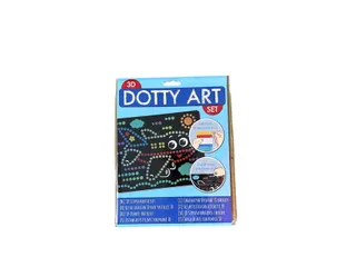 Knutselset 3D Dotty art assorti - 6