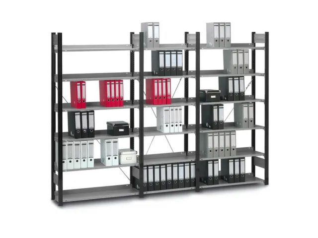 rayonnage pour classeurs,rayonnage suivant,HxlxP 2350x760x335mm