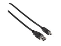 Navi USB mini-USB kabel 1m80 zwart / USB-kabel
