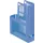 Tijdschriftcassette Collecta A4 blauw