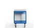 chariot-armoire,force 600kg,2plateau(x),plateau Lxl 1150x700mm