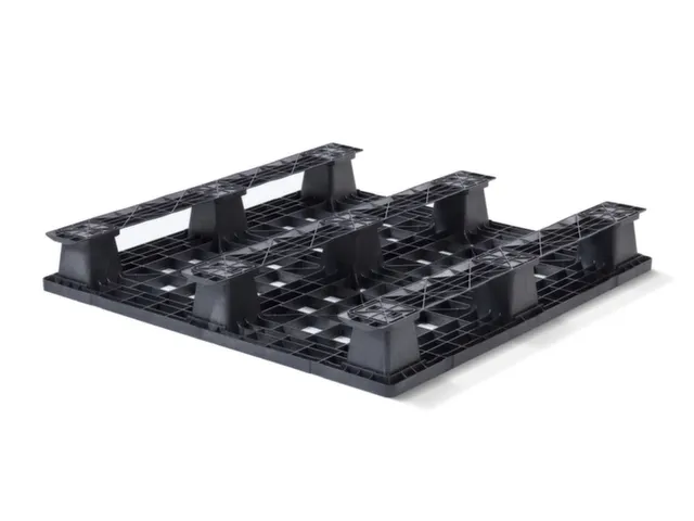 Kunststof Pallet Pe Hxlxb 165X1200X1200Mm Draagverm. 2500Kg 3Sleden