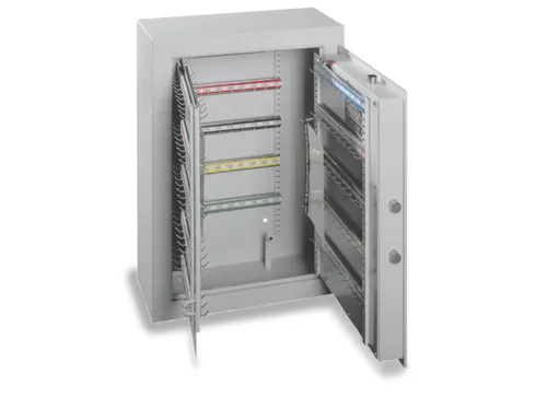 Sleutelkluis klasse A HxBxD 636x812x206mm 400haakjes 70kg Ral7035