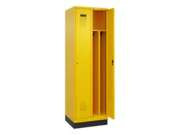 locker voor scheiding van kleding,HxBxD 1950x600x500mm,2vak