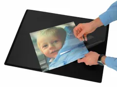 Onderlegger, Ft 63 X 50 Cm, Zwart, Met Folie