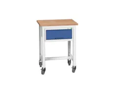 werkbank,verrijdbaar,HxBxD 930x700x600mm,multiplexblad