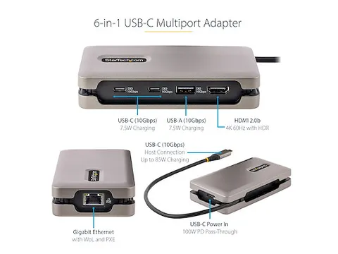 USB-C Multiport Adapter 4K 60Hz HDMI 2.0b, HDR