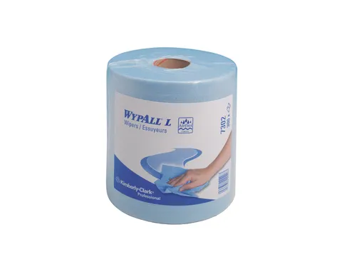 Wypall L30 7302 Poetsdoeken combirol blauw Airflex 2-laags