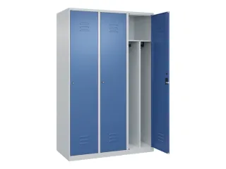 locker voor scheiding van kleding,HxBxD 1850x1200x500mm,3vak - 2