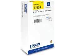 C13T75544N EPSON WF Inkt geel XL 4000 pagina's 39ml