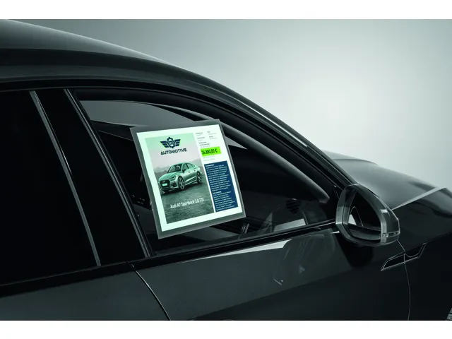 Infohoes Durable 501457 statisch A4 antraciet 5 stuks