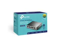 TP-LINK 5-poorts 10/100Mbps Switch Zwart