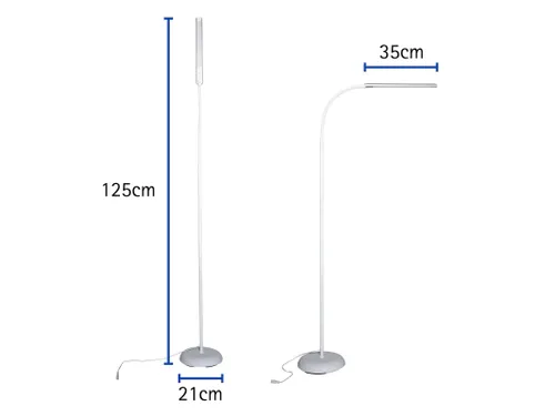Vloerlamp LED MAULpirro Wit Dimbaar