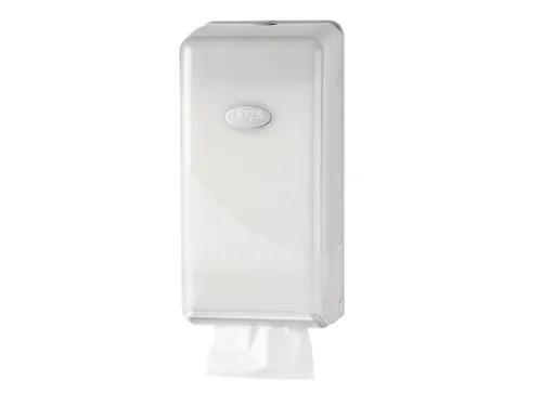 Euro Pearl 431006 WHITE bulkpack toiletpapierdispenser