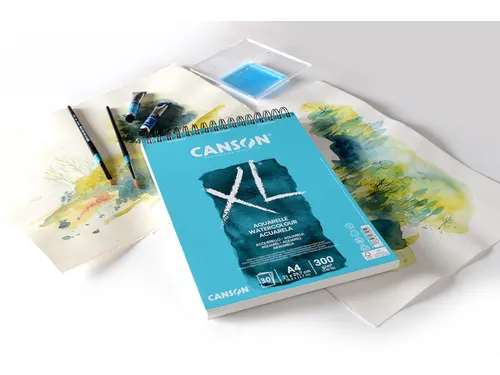 Aquarelblok Canson XL A3 30 vel 300gr spiraal