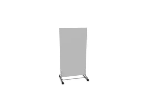 scheidingswand,HxB 1545x800mm,wand hout,frame staal,MP-lichtgrijs