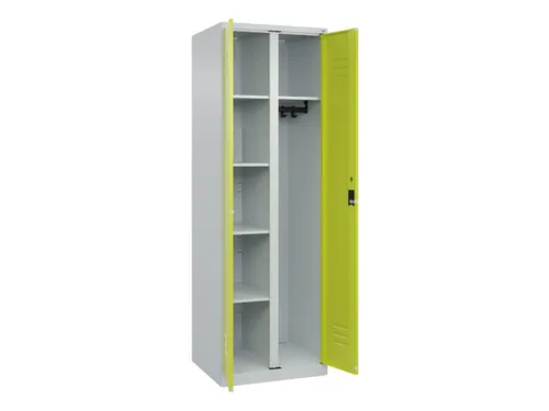 wasgoedverdeelkast,HxBxD 1850x600x500mm,vak B 300mm,cilinderslot