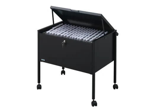 Economy Hangmappentrolley 80 A4 Top Zwart