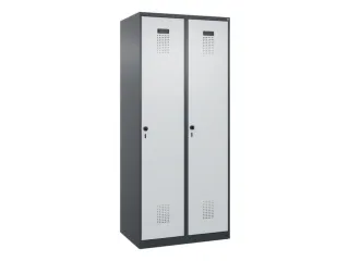 locker voor scheiding van kleding,HxBxD 1850x800x500mm,2vak - 2
