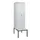 PBM-locker met bank,HxBxD 2120x600x815mm,2vak,vak B 300mm,draaigrendel